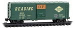 Micro Trains Scale 40' Single-door Boxcar Reading #18088 07300350. Fixed Price $26.05.