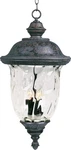 Maxim Lighting 40428WGOB Carriage House Vx 3-LIGHT 28" Outdoor Hanging. Fixed Price $468.00.