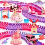 Princess Toys: 258PCS For 3 4 6 Year Old Girls Kids Car Track Set Pink. Fixed Price $46.99.