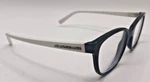 Armani Exchange Eyeglasses Frames Only AX3037 Black/white Full Rim 53-17-140. Fixed Price $24.88.