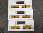 3 Each Marklin 45690 Ho Scale Union Pacific Stock Car Set. Fixed Price $200.00.