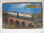 Faller Z Scale Kit 2908: Mounting Plates For Catenary Masts, Sealed Box. Fixed Price $22.00.