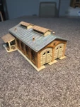 Faller 2732 Z Scale 1/220 Engine House Locomotive Shed Repiar Shop Fully Assemb. Fixed Price $79.99.