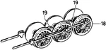 Marklin 264580 Drive Wheel Set For 8891-93. Fixed Price $51.99.