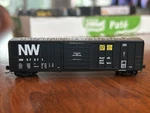 Scale Microtrains 02500556 Ribside Boxcar Norfolk & Western 57571 Niob. Fixed Price $28.00.