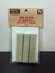Micro Trains Gondola Gravel Loads Railroad Accessories Scale 49943939. Fixed Price $12.50.