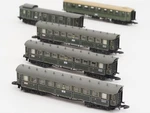 87321 Marklin Z-scale Early Era Royal Bavarian K.bay.sts.b Passenger 5 Car Set. Fixed Price $279.00.