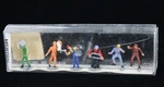 Collectible Merten Ho Scale 6 Figure Worker Set Box 2343 1/2" Tall New In. Fixed Price $29.99.