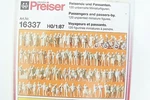 Ho Preiser 120 Unpainted Passenger /passers-by Figures (with Cyclists) # 16337. Fixed Price $39.95.