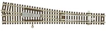 Atlas 2812 Z Scale 6 Right Turnout. Fixed Price $22.99.