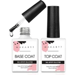 Makartt 2 Pcs Gel Top Coat And Base Set - No Wipe Shine Finish Soak Off. Fixed Price $12.79.