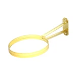 Aladdin Classic Wall Bracket For No Pedestal Oil Lamps, Brass Plated. Fixed Price $39.95.