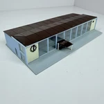 Scale Marklin Mini Club #8960 Bausatz Bahnhof Goppingen Station Building Built. Fixed Price $29.00.