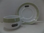 Sbb Swiss Railroad Tee Cup And Saucer Set Historic 60TH Anniv Repro Nos Htf Rare. Fixed Price $18.00.