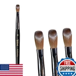 Yasterd Kolinsky Acrylic Nail Brush Size 16, Oval Crimped, Professional Quality. Fixed Price $57.87.