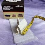Marklin 2637 Z Mini-club Country Church Cast Resin 2.75"X1.75"X1.25". Fixed Price $54.99.