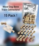 15X Thomas & Friends Wooden Track Dog Bone Connectors Guc/brio Compatible Style!. Fixed Price $14.44.