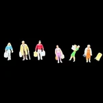 Preiser 88515 Shopping People 1:220 Scale Z-gauge Model Railroads. Fixed Price $15.00.