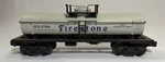 Lionel 19803 Firestone Tank Car Gatx 67964 Gauge Die-cast Sprung Trucks 1995. Fixed Price $12.99.