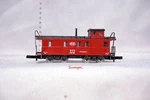 Z Scale Gauge Marklin 8680 New York Central Nyc Caboose Road# 93724. Fixed Price $39.95.