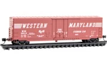 Micro Trains Scale 50' Standard Boxcar Western Maryland #36015 18100350. Fixed Price $23.95.