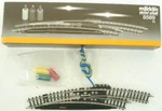 Marklin 8569 Z 7-11/16" 30 Electric Right Curved Switch Turnout. Fixed Price $70.83.