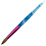 Pana Kolinsky Acrylic Nail Brush Round #14 Pink Ferrule White Swirl Handle. Fixed Price $53.98.