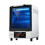 Henlivy Nail Tool Uv Cleaning Cabinet Large Capacity Stainless Steel. Fixed Price $118.97.
