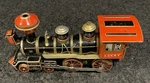 Vintage Marusan "lucky Locomotive" Tin Toy Train.. Fixed Price $75.00.