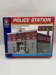 Life Like Trains #1382 Ho Scale Police Station Model Building, New. Fixed Price $15.00.