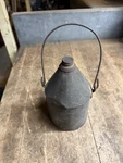 Antique Old P&r Railroad Train Steam Engine Kerosene Oil Metal Tin Can Usa. Fixed Price $59.99.