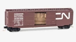 Scale Micro-trains #034 00 370 Canadian National 50' Standard Boxcar With Load. Fixed Price $29.95.
