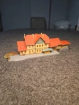 Kibri Z Scale # 36702 Main Station Rodach With Loading Dock Fully Assembled. Fixed Price $59.99.
