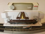 Marklin Ho Db German Rr Flat Car With Bell Of Dresden Cathedral Memorial 84866. Fixed Price $69.00.