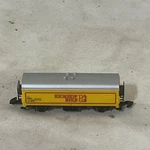 Z Scale Marklin Mini-club 8633 Eichhof Bier Car Train Yellow. Fixed Price $16.95.