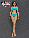 Custom Phicen 1/6 Scale Black Hair Suntan Female Bust Seamless Figure Full Set. Fixed Price $138.00.