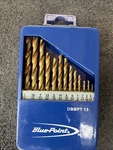 For Blue Point Tools New DBBPT13 Drill Bit 13PC Set Open Box. Fixed Price $65.00.