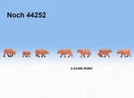 Noch 44252 Z Scale Figures Animals Cows Calf Cattle Solid Brown *new $0 Ship. Fixed Price $14.99.