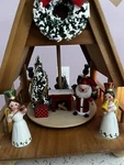 Alexander Heather Hills Christmas Wooden Candle Power Musical Windmill Carousel. Fixed Price $100.00.