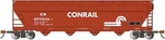 Bachmann Scale 56FT Acf Centerflow Covered Hopper Conrail/cr (brown) #892056. Fixed Price $29.49.