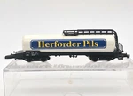 Herforder Pils 0843000-5 Axle Tank Car Rklin Z Mini Club Model. Fixed Price $75.00.