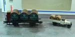 Marklin Museum Wagon 1997 Wooden Barrel Car W/ Delivery Truck Ho Scale 1:87. Fixed Price $44.99.