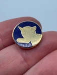 Vintage Chessie System Cat Silhouette Logo Lapel Pin Tie Tack Railroad Train. Fixed Price $14.95.