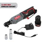 Hyper Tough 12V Max* Lithium-ion Cordless 3/8-INCH Ratchet With 1.5AH Battery. Fixed Price $45.99.