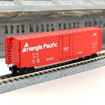 Micro-trains Scale 38130 Triangle Pacific 50FT Plug Door Boxcar Tpfx 5518. Fixed Price $15.99.