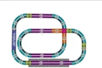 Rokuhan Layout Plan Ai Complete Track Set. Fixed Price $1782.40.