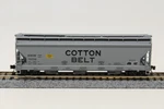 Scale Micro Trains 94010 3-BAY Acf Covered Hopper Cotton Belt Ssw 78732 Gray. Fixed Price $24.89.