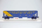 Freudenreich Feinwerktechnik ZF326F Alaska Railroad 011 PS-2CD Hopper Scale. Fixed Price $299.95.