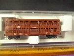 Micro Train Z Gauge Texas & Pacific 40 Ft Stock Car Rd # 22225 Item No. 13808-2. Fixed Price $45.85.