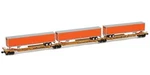Azl 905233-1 Ttax Trinity Raf 53C Spine Cars 355092 3-CAR-SET Scale. Fixed Price $165.00.